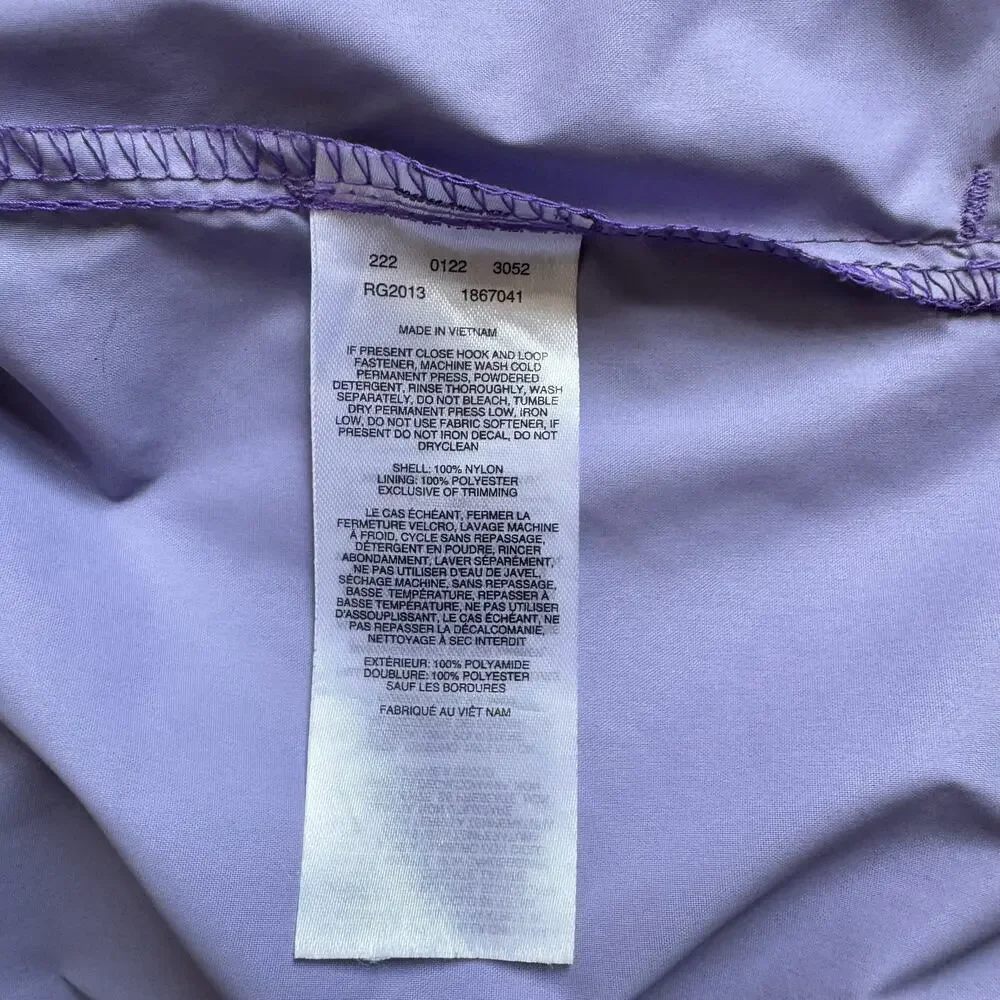 COLUMBIA Girl's Purple Rain Jacket Very Good Condition - Picture 7 of 8